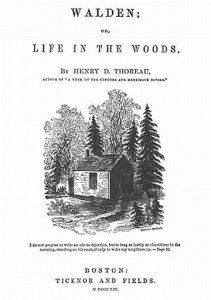 WALDEN Life in the Wood HENRY DAVID THOREAU