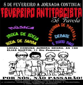 Jornada ANTIFA Sao Paolo BR 2014