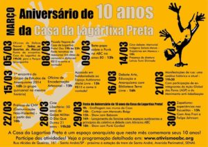 10 anos de La Gartixa Preta