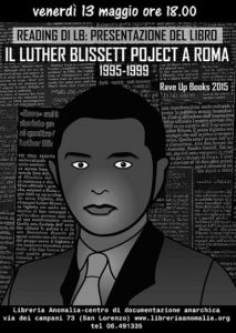 luther blisset stampare 13 maggio ore 18